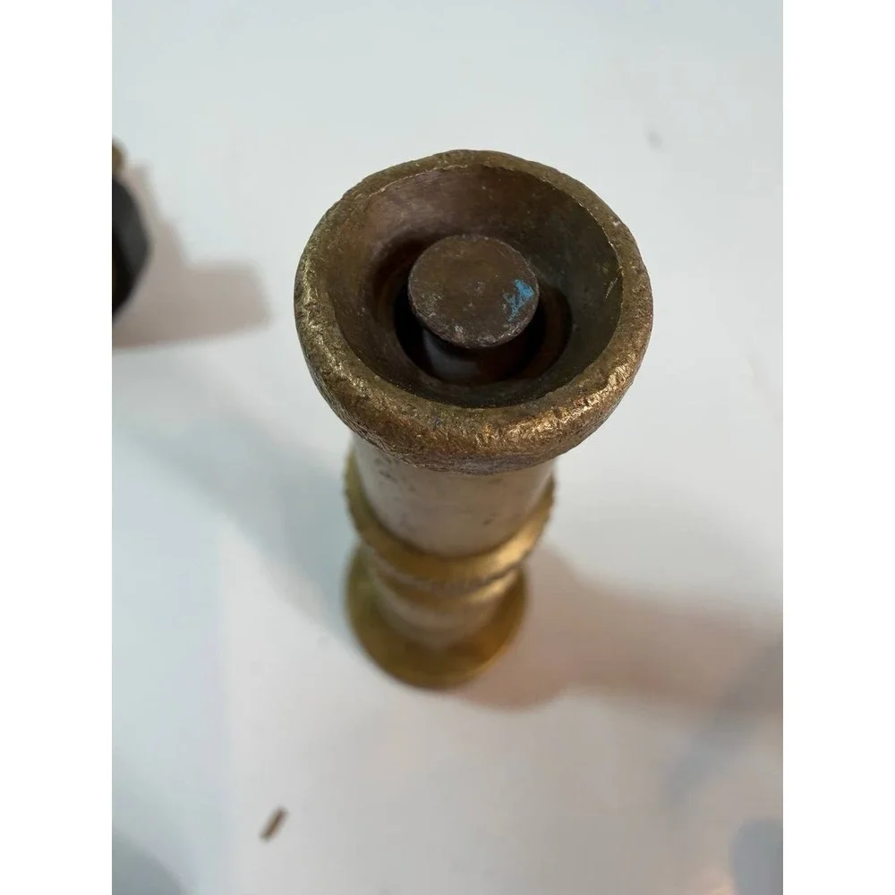 Vintage Brass Pneumatic Air Hose Fittings & Quick Disconnect Coupler Lot Of 10